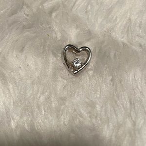 10K Heart (i 💙 u) Pendant